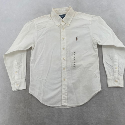 Camicia bianca ralph lauren - camicia,