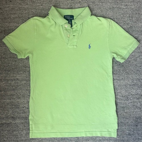Polo verde lime blu - pony, ralf